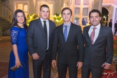 Roberta Sabino, Rudinei Sabino, Marcelo Marfrutas e André Laprovitera
