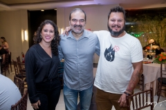 Dora Coelho, Bosco Couto e Leo Gonçalves
