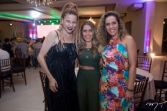 Michele Borges, Nicole Benevides e Amanda Montenegro