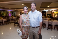 Priscila e Andre Colares