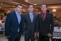 Alex Falcão, Davi Costa e Marcelo Magalhães