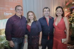 José Beltran, Vanesca Aragão, Ricardo e Sílvia Vasconcelos