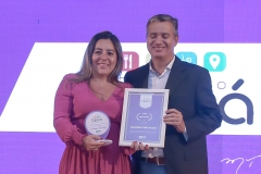 Luciana Romero e Marcelo Porto
