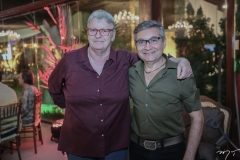 Marie Anne Bauer e Charton Nogueira