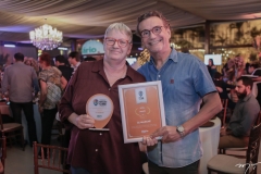 Marie Anne Bauer e Léo Gondim