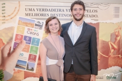 Tatiana Rolim e Samir Jereissati