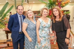 Charles Queiroz, Edeline, Delita e Márcia Nogueira