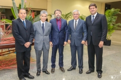 Idelfonso Rodrigues, Pádua Lopes, Élcio Batista, Paulo César Norões e Rafael Rodrigues