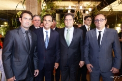 Abelardo Rocha, Beto Studart, Edson Queiroz Neto e Tin Gomes