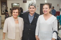 Constança Távora, José Augusto Bezerra e Bernadete Bezerra