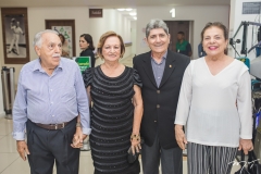 Glauco Gondim, Margarida Magalhães, José Augusto Bezerra e Bernadete Bezerra