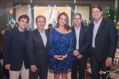 Adalberto Machado, Otacílio Valente, Ana Virgínia Martins, Ramalho Neto e Rafael Rodrigues