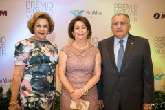 Auxiliadora Paes Mendonça, Fátima Veras e João Carlos Paes Mendonça