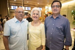 Carlos Albuquerque, Lúcia Alcântara e Danilo Forte