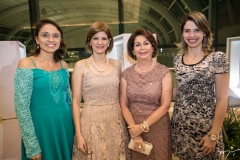 Fernanda Rodrigues, Cristiana Brasil, Fatima Veras e Adna Bastos