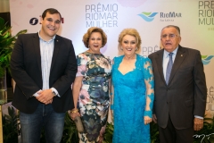 Marcelo Filho, Auxiliadora Paes Mendonça, Socorro França e João Carlos Paes Mendonça