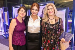 Ana Márcia Diógenes, Glória Marinho e Telma Aguiar
