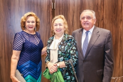 Auxiliadora Paes Mendonça, Letícia Fialho e João Carlos Paes Mendonça