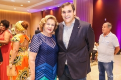 Auxiliadora Paes Mendonça e Marcelo Tavares