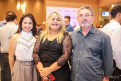 Carolina, Edina e Cláudio Lima