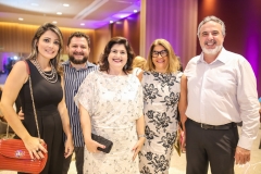 Cléa Barros, Rogério Marzi, Bebel Ciasca, Ozilea Bezerra e Cláudio Marques
