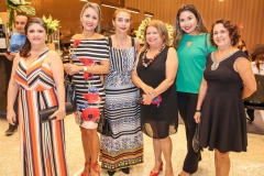 Cristiana Teles, Israele Passos, Soraia Azevedo, Suzana Rabelo, Rebeca Fernandes e Rose Nogueira