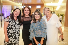 Dagmar Soares, Celene Penaforte, Cláudia Azevedo e Leopoldina Araújo