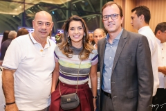 Fernando e Márcia Travessoni e Jean Franco