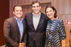 Luís Leal, Marcelo Tavares e Lúcia Ponte