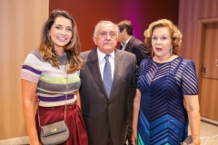 Márcia Travessoni, João Carlos e Auxiliadora Paes Mendonça