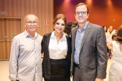 Odorico Galvão, Glória Marinho e Jean Franco