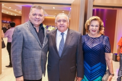 Omar Albuquerque, João Carlos e Auxiliadora Paes Mendonça
