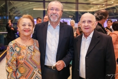 Perpétua Nogueira, Cândido Albuquerque e Padre José Linhares