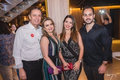 Afrânio, Daniela, Ticiana e Felipe Barreira