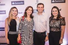 Cristiane Landim, Roberta Farias, Aroldo Araujo e Aline Teles