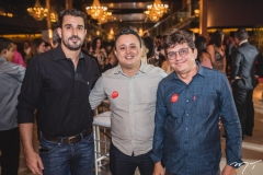 Felipe Lima, Ozeias Angelo e Adeilson Santos