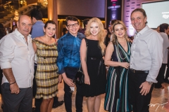 Fernando e Márcia Travessoni, Racine e Branca Mourão, Daniela e Afrânio Barreira