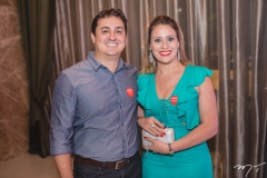 Ribeiro Júnior e Tatiana Viana