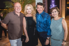 Ricardo Wertchko, Branca e Racine Mourão e Micheline Albuquerque
