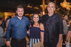 Rodrigo Leite, Ana Cláudia Martins e José Cláudio Alencar