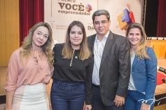 Danielle Coimbra, Candice Graziani, Rogério Barros e Lara Feitosa