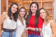Rosane Porcino, Nicole Benevides, Sídia Holanda e Mirella Rocha
