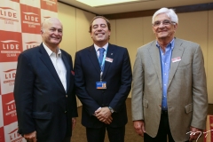 Lauro Fiúza, Pedro Guimarães e Assis Machado