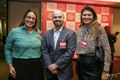 Luciana Colares, Regis Nogueira e Michelinne Pinheiro