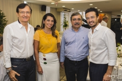 Hélio Perdigão, Márcia Travessoni, Roberto Sérgio Ferreira e Marcelo Quinderé