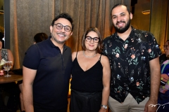 Carliano Pereira, Helena Silveira e Ronaldo Candido
