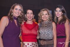 Flávia Pinto, Cristina Romcy, Cristine Simões e Raissa Frota