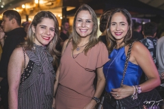 Carla Nogueira, Talynie Mihaliuc e Poliana Ribeiro
