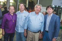 Carlos Matos, Heitor Studart, Roberto Macedo e Edgar Gadelha