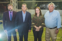 Élcio Batista, Beto Studart, Nicolle Barbosa e Roberto Macedo